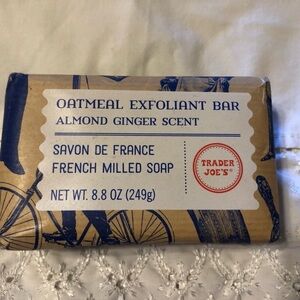 trader Joe's oatmeal ginger almost scent exfoliating scent 8.8oz
